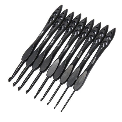 Crochet Hooks Set Prevent Deformation Ergonomic Design Reduc