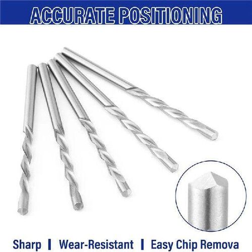 AA05 200 Pcs Drywall Bit 1/8 Inch Spiral Saw Tip Cutting