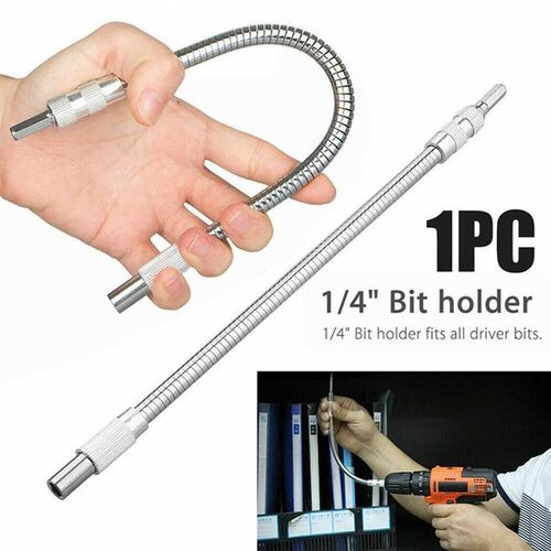 1/4  30cm Hex Flexible Shaft Extension Drill Impact Driver R