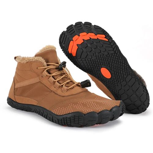 2023 Winter Boots for Men Women Snow Barefoot Casual Shoes O