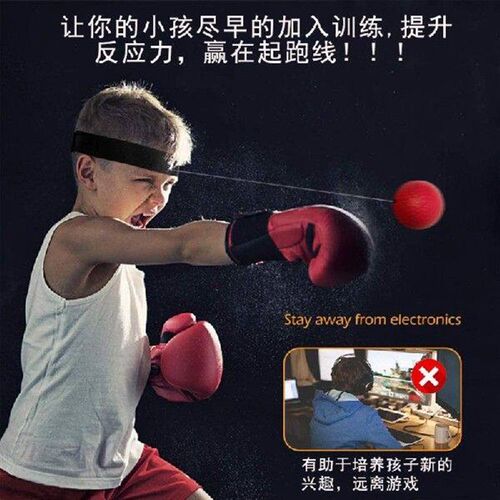 Punching Ball Head-mounted Fighting Speed Sanda Training
