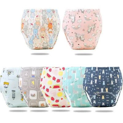5PC Baby Diaper Potty Training Pants Waterproof Washable Co