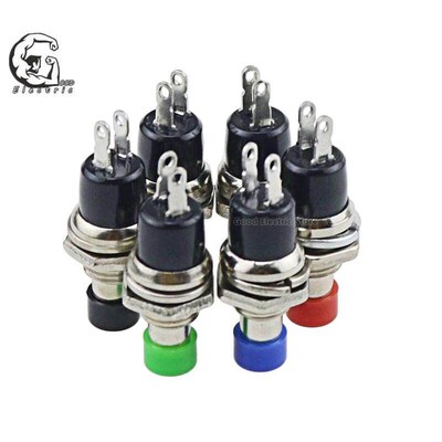 6pcs PBS-110 Mini Momentary Push Button Switch for Model Rai
