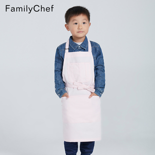 儿童画画围裙定制 韩版可爱小孩子罩衣美术绘画幼儿园宝宝画画衣