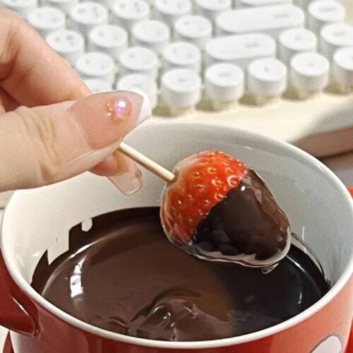 130ml Chocolate Fondue Cup European Candle Cup Ceramic Mug H