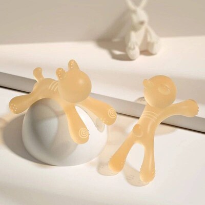 Silicone Baby Teether BPA Free Liquid Silicone Baby Chewing