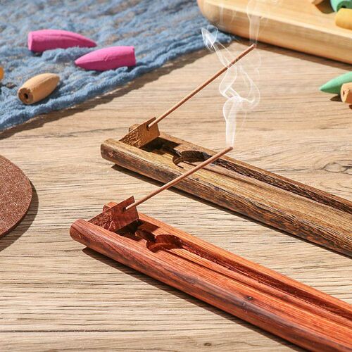 Snail Turtle Shape Portable Incense Censer Stick Holder Burn