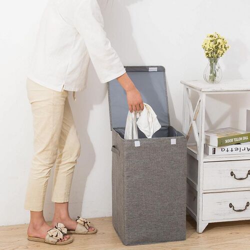 Extra large washable laundry basket clothes storage bucket