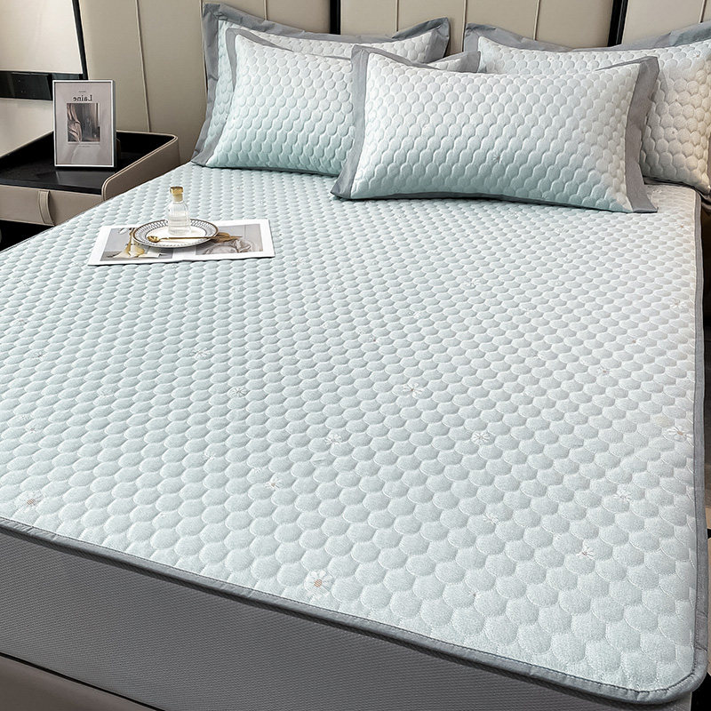 夏季高档类母婴乳胶凉席三件床笠款抗菌可机洗冰丝席空调软席,床上用品,乳胶席,淘宝优惠券,粉丝福利购,淘宝优惠卷