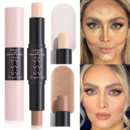 Double Head Contour Stick Waterproof Matte Bronzer