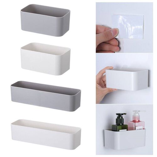 1PC Wall Mounted Organizer Punch Free Remote Control Holder