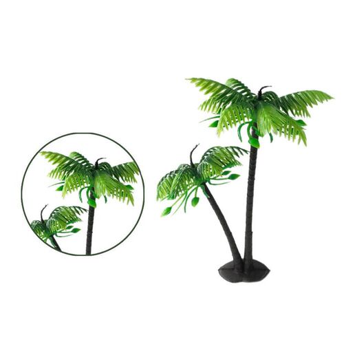 12Pcs Artificial Coconut Palm Tree Model Mini Simulation DIY
