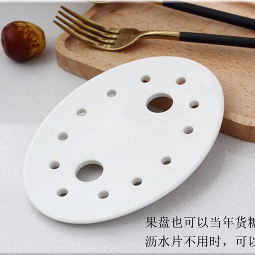 Bamboo Tray Household Restaurant Draining Fruit Basket Set L