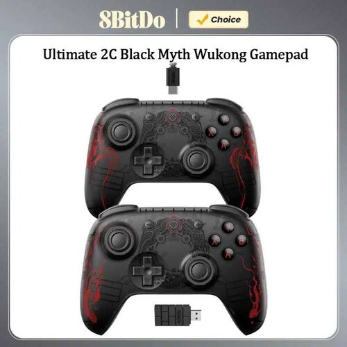 8BitDo Ultimate 2C Wireless Game Controller Wired Gamepad Bl