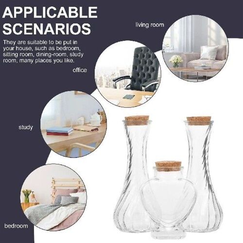 3 Pcs Decorate Sand Ceremony Bottle Set Bride Beach Wedding