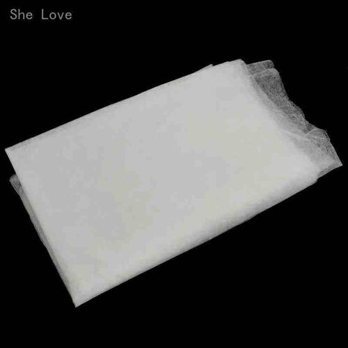 Chzimade 100cm Iron On Double Faced Adhesive Fabric DIY Inte