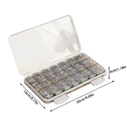 Pill Cases Organizers 7 Day Large Weekly Pill Cases Box
