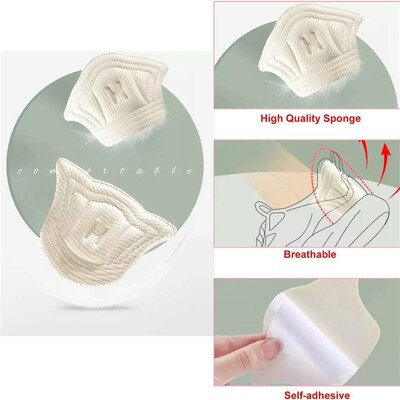 New Comfy Heel Inserts Protectors Shoe Heel Pads Protection