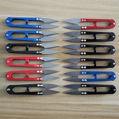 Practical Sewing Scissors Nippers U Shape Clippers Yarn Stai