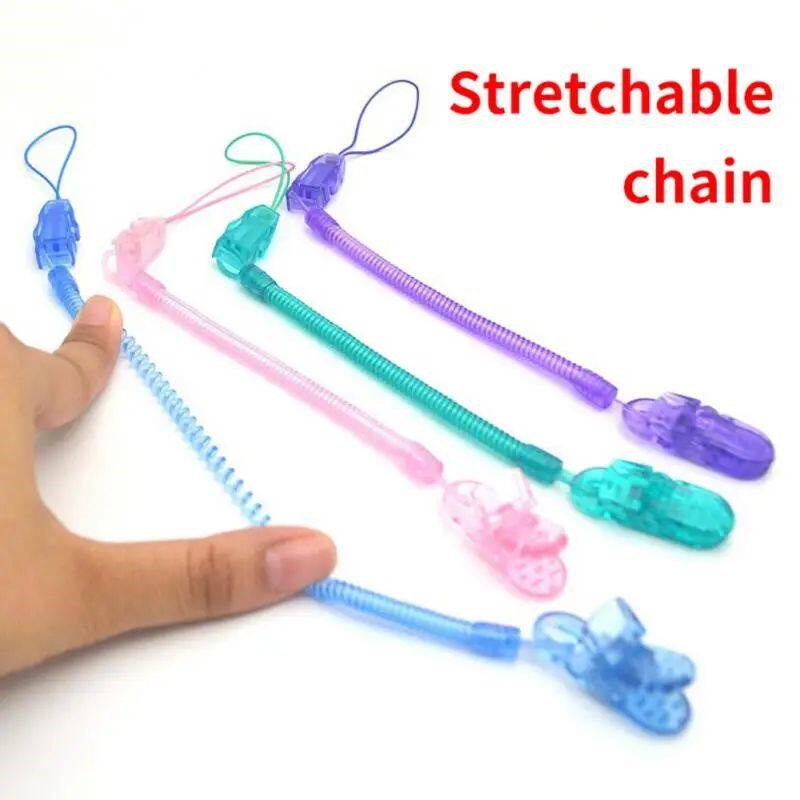 Baby Anti-drop Chain Pacifier Clips Chain Box Silicone Infan图片
