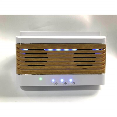 Seven generations of upgrae USB car solar exhaust fan insi