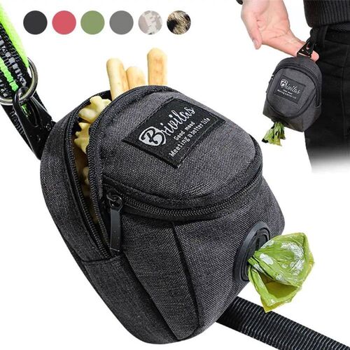 Portable Dog Training reat Bag Outdoor Pet Dog reat Pouch Pu