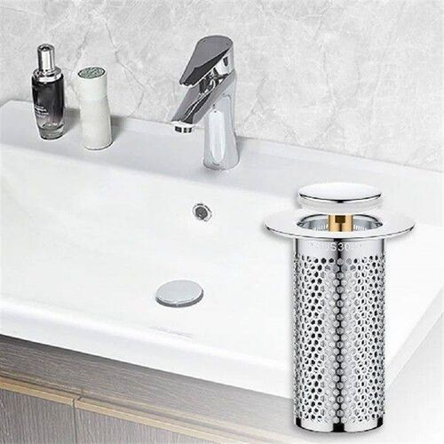 Stainless Steel Sink Drain Plug 2 In 1 Sink Strainer Sink
