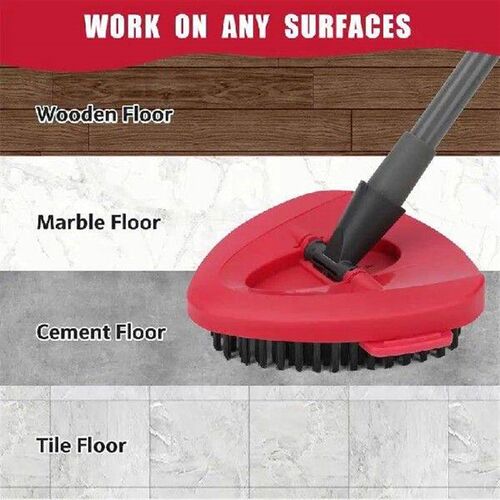 Spin Mop 1 Tank System Scrub Brush Replacement Triangle
