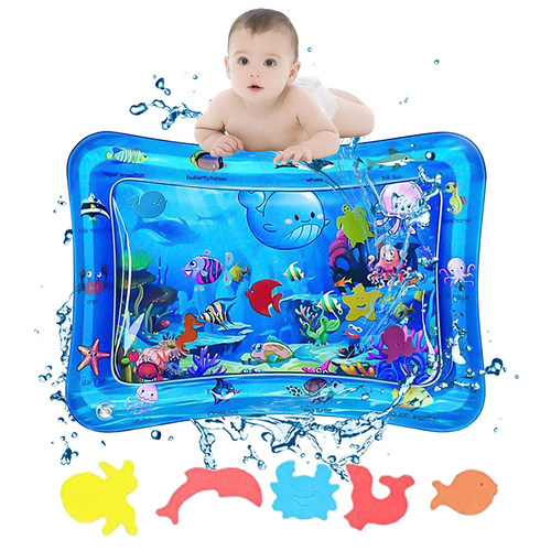 Baby Water Mat Inflatable Water Play Mat Crawling Pad Game I