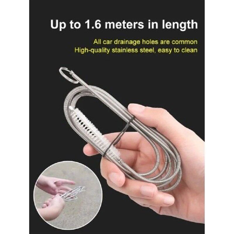 Spring Drain Unclogger for Automobiles Unclogging Tool - 实物图