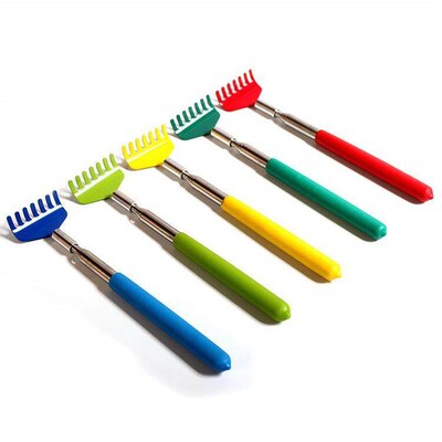 Retrtable Bk Scratcher Hand Grip Relieve Itching Telesco