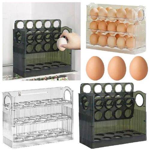 30 Grids Egg Storage Box Egg Case Holder Large Capacity Egg