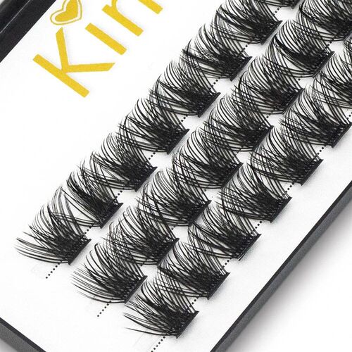 Kimcci 36 Bundles  Natural 3D Russian Volume Faux Eyelashes