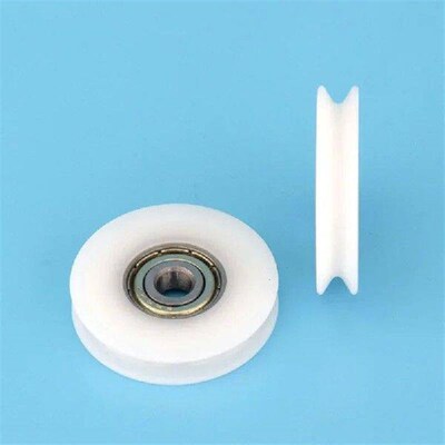 1pcs 5*30*6mm 625zz wrapped bearing pulley, V grooved U
