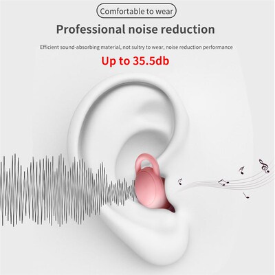 Soft Sleeping Earplugs Noise Reduction Ear Plugs for Sleepin