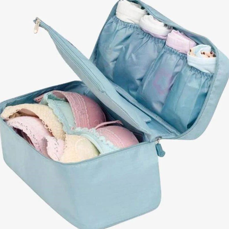 Bra Underware Drawer Organizers Travel Storage Dividers Box - 实物图