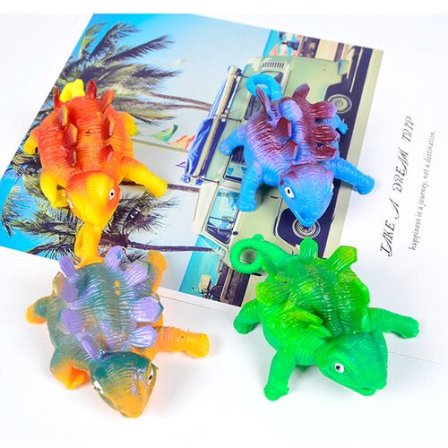 Kids Funny Blowing Animals Inflate Dinosaur Vent Balls Antis