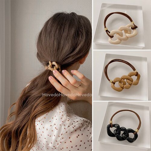 New Korea Women Hair Ropes Temperament Hair Bands Elastic Ru