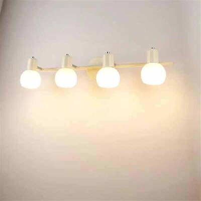 Bathroom led Wall Lamp black white Home adjust Mirror light