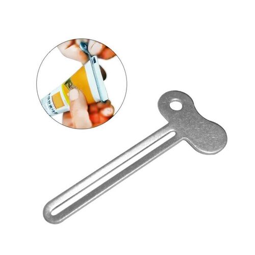 1pc Steel Metal Tube Toothpaste Squeezer Tube Bathroom Hair