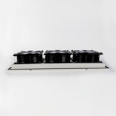 7-200工业设备通风过滤网组风机防尘网罩机柜百叶窗开孔391*151