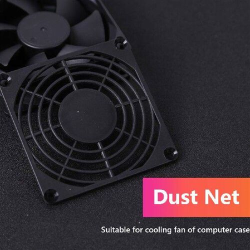 80mm 120mm PC ComputerFan Dust Filter Screen Plastic