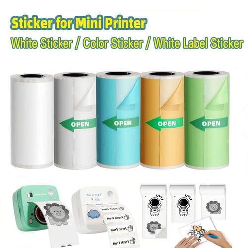 er Paper for Printer Label er Paper Color Thermal Paper Widt
