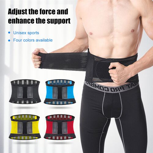 Back Support Lower Back Brace provides Pain Relief - Breatha