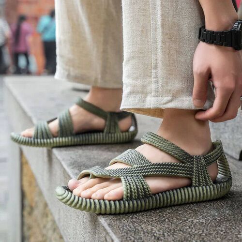 Beach Vacation Summer Sandals For Men Fashionable Simple