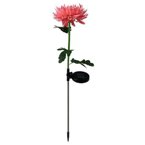 Solar Power LED Flower Lamp Chrysanthemum Ground Light