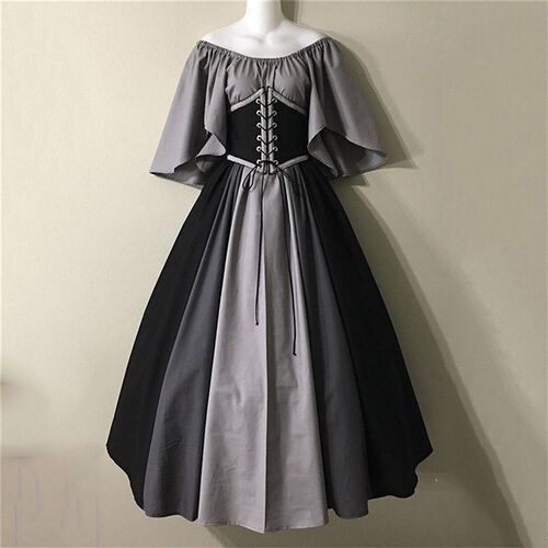 Medieval Vintage Elf Fairy Elven Costume For Women Princess