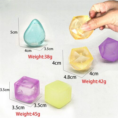 Water Drops Maltose Decompression Ball Pinch Le Ice Cube Dia
