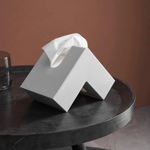 Nordic Style Modern Right Angle Tissue Box Home Living Decor