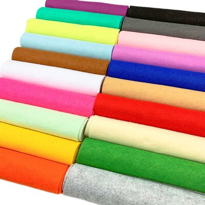 Soft Felt Fabric Non-woven Felt Fabric Sheet Patchwork DIY S